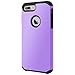 iPhone 7 Plus Case, Celljoy [Liquid Armor] (Metallic Purple) Apple iPhone 7 Plus 2016 Release, Slim Fit Armor Dual Layer Protective [[Shockproof]] Hybrid Reinforced Bumper {Impact Resistant}