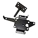 ZEKOO Stainless Steel Vinyl Fence Gate kit, Self Closing Gate Hinges and Latch, Rust Proof, Use for Vinyl Fence Gate and Wood Fences Gate, Heavy Duty 1 Gate Latch 2 Gate Hinges (Black)