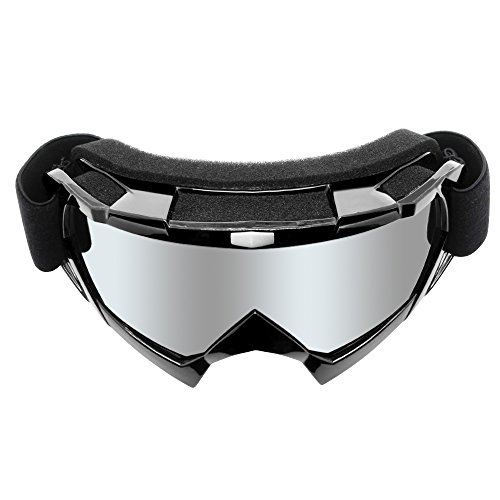 6 4+FQ+Motorcycle+Motocross+Dustproof+Skiing+Sliver