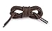 OrthoStep Waxed Dress Round Shoelaces - Extra Durable - Shoe and Boot Laces 2 Pair Pack - Made in the USA