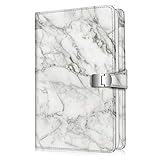 Fintie Wallet Photo Album for Fujifilm Instax Wide 300, Polaroid OneStep 2-64 Pockets (Snap Fastener) Album, Compatible with Polaroid POP, Originals 600 Camera 3.5x4.5 Inch Film (Marble)