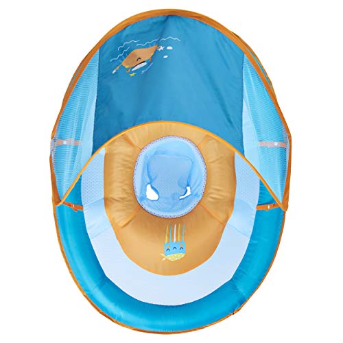 SwimWays Baby Spring Swim Float Sun Canopy Green, 8"