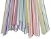 CucinaPrime Clear Striped Bubble Tea Boba Straws Jumbo Striped, 8.5 inches, 500 Count