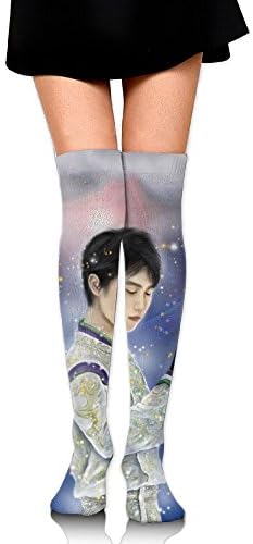 Yuzuru Hanyu The Yin Yang Master Compression Socks For Men &amp; Women - BEST For Running, Nurses, Shin Splints, Flight Travel- Boost Athletic Stamina &amp; Recovery