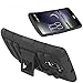 LG G Flex 2 Case, Cimo [Armor Guard] Heavy Duty Shock Absorbing Dual Layer Protection Cover with Kickstand and Locking Belt Swivel Clip for LG G Flex2 (2015) - Black