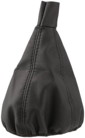 Alicenter(TM) Universal Car Gear Head Dust Cover Vehicle Leather Gear Shift Knob Boot