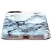 GOLINK iPhone 7 4.7 inch Case Slim-Fit Anti-Scratch Shock Proof Anti-Finger Print Flexible TPU Gel Case For iPhone 7 4.7 inch Display - White Blue Marble