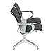 Walcut Deluxe Heavy Duty Black Pu Cashion Reception Area Airport Waiting Room Bench Chair 2-Seat