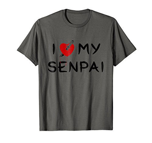 Yandere I Love My Senpai Anime Gift For Otakus T-Shirt