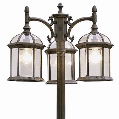 Trans Globe Lighting TG4189 SWI Transitional Three Pole Outdoor-Post-Lights, Swedish Iron - Thumbnail 2