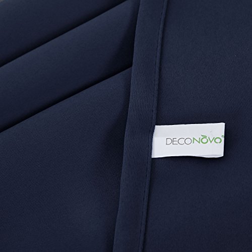image for Deconovo Grommet Curtain Room Darkening Curtains Thermal Insulated Dra
