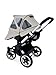 Bugaboo Donkey Breezy Sun Canopy, Artic Grey