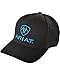 Ariat Black and Turquoise Mesh Back Cap Black