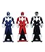 Power Rangers Mighty Morphin Legendary Ranger Key Pack A, Red/Blue/Black