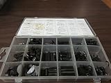 460pc Industrial Shop Assortment Woodruff Key SNAP Ring ROLL PIN E-Clip SA-460