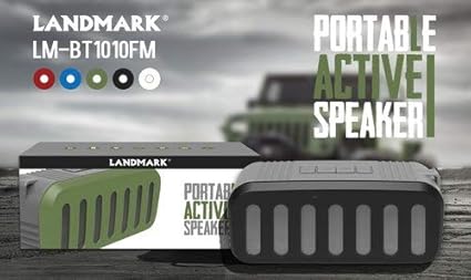 landmark bluetooth portable speaker