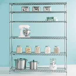 Amazon Com Metro Commercial Pantry Shelves Home Kitchen