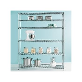 Amazon Com Metro Commercial Pantry Shelves Home Kitchen