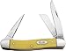Case Medium Yellow CV Stockman with Punch Blade Pocket Knife