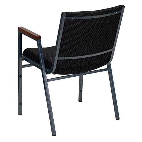 Flash-Furniture-Hercules-Series-3-Inch-Thickly-Padded-Upholstered-Stack-Chair-with-Arms-PatternedChrome