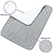 Paw Legend Multiple Sizes Waterproof Dog Blanket for Couches,Sofa,Bed and Car | Pet Fleece Incontinence Blanket Pad for Dogs,Puppies,Cats and Kids (Grey Color)thumb 2