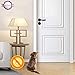 IN HAND Deluxe Pet Door Scratch Shield, Heavy Duty Flexible Door Guard Cover Protect Your Doors & Walls, Large Clear Door Scratch Protector (36.5