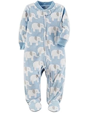 Baby Boys' Elephant Print Sleep & Play