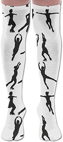 Over Knee High Socks Figure Skating Extra Long Athletic Sport Tube Stockings For Man Women