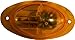 Two LED Amber Mid Turn Signals for Cascadia Truck Replaces 07345Y