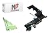 MobilePrime Black Charging Port Replacement Compatible for iPhone SE (A1723, A1662, A1724)