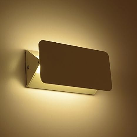 Unimall Aplique Led Pared para Dormitorio Lámpara de Pared Luz en Moda