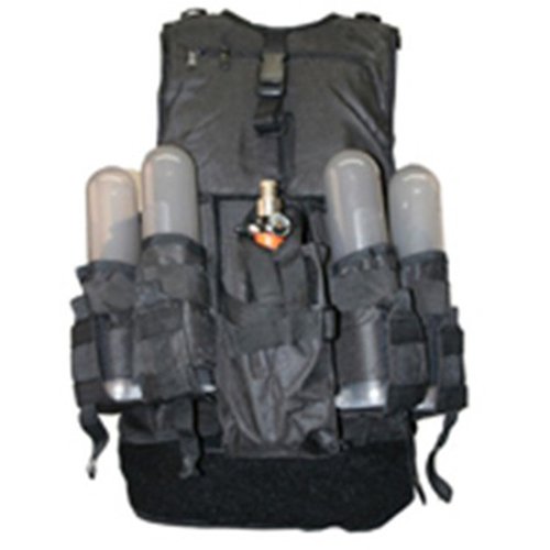 GXG Tactical Vest ( G-26 ) - 4 + 2 + 1 - Black - OSFM