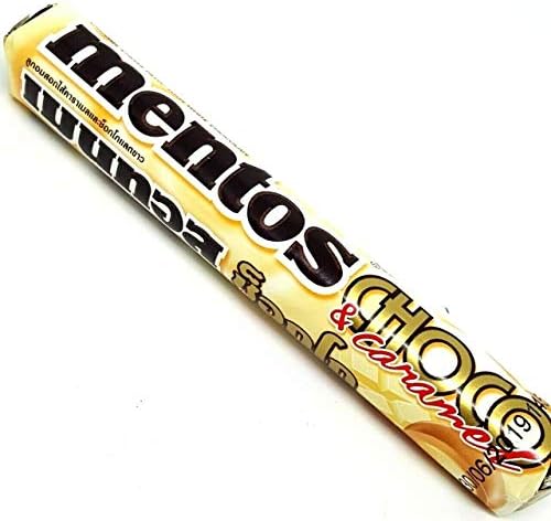 (Pack of 5) Caramel Chews Filled with White Chocolate Flavors Fruit Gammy Candy