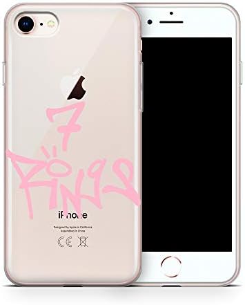 iPhone SE 2020 Case, iPhone 8 Case, iPhone 7 Case, Aertemisi Clear TPU Cover Case for Apple iPhone SE 2020 / iPhone 8 / iPhone 7 (4.7'') - 7 Rings