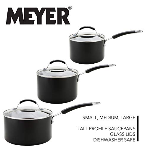 Meyer Milkpan, Saucepans and Frypan Set of 510 Year GuaranteeNon