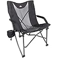Cascade Mountain Tech Folding Camp Chair for Camping, Beach, Picnic, Barbqeues, Sporting Events with Carry Bag