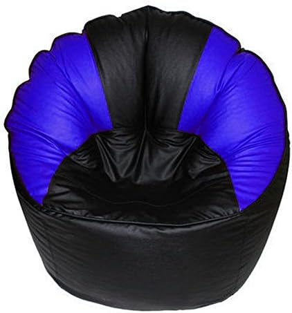 Comfort Bean Bags (XXXL, Blue:Black)