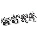 LetMay Original Design Mecha Series DIY Building Block,Mini Robot Ruins Team fit for Mobile Frame Zero Game…