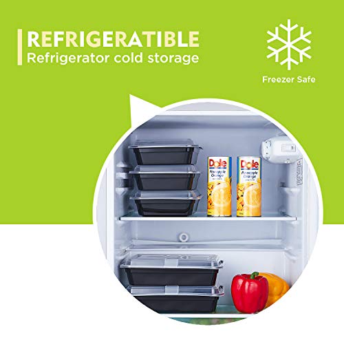 Meal Prep Containers with Lid Keto 50 Pack BPAFREE BPSFREE