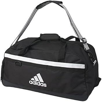 Amazon Co Jp Adidas アディダス Tiro ツアーバッグm ボストン ダッフルバッグ サッカー 遠征 合宿 旅行 ブラック Jlh77 S M スポーツ アウトドア
