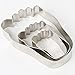 Foot Cookie Cutter for Baby Girl Boy Shower , Footprint, Party Favors Set of 3 (Foot)