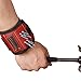 KHTONE Magnetic Wristband, UPGRADED 5Embedded Super Powerful Magnets, Holds Small Metal Tools for DIY Hand Man and Carpenter (Red)