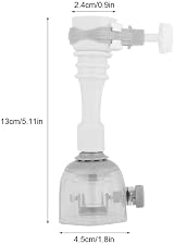 Haofy Faucet Extender Water Saver 13cm Gray Movable Kitchen Valve Spray view 7