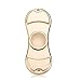 Fidget Spinner with High Grade Bearing and Top Notch Material by Gyrate (Two Leaf Gold)
