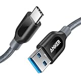 Anker USB Type C Cable, Powerline+ USB C to USB 3.0 Cable (3ft), High Durability, for Samsung Galaxy Note 8, S8, S8+, S9, MacBook, Sony XZ, LG V20 G5 G6, HTC 10, Xiaomi 5 and More