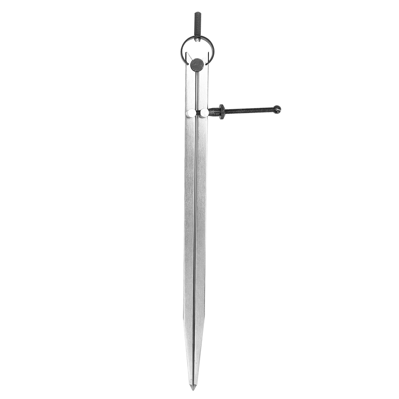 VGEBY Wing Divider Adjustable Divider Calipers with Spring Nut for Leather Scribing and Marking (300mm) - Metal - ±0.02mm Accuracy