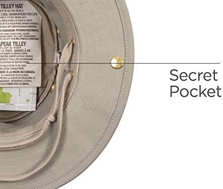 tilley hat secret pocket