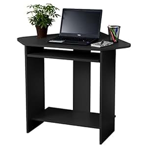 Fineboard FB-CD03-BK Home Office Compact Corner Desk ...