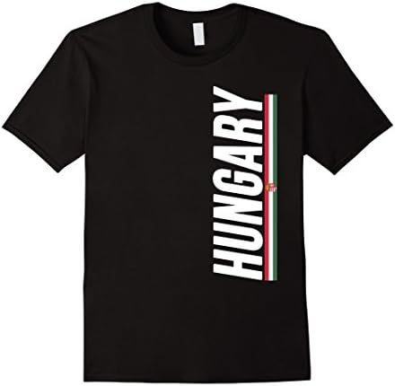 Men's HUNGARY T-shirt Im Hungarian I Love Magyarorszag Flag Gift 3XL Black