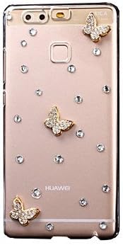 Butterfly Pattern PC Hard Case for Multiple Huawei Ascend P9/P9Lite/Honor 4X/5X/Honor6/7/P8/P8Lite/Y560/G8/G8Mini ( Compatible Models : Honor 4C )